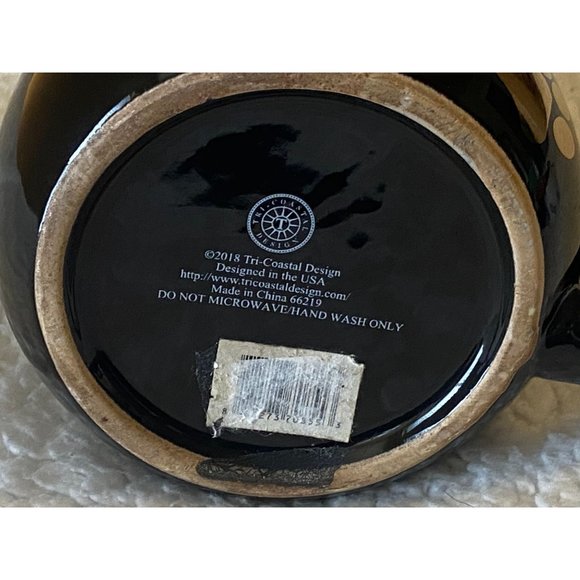 Tri-Coastal Design "Furever Love" w/Paw Print Glass Ceramic Mug #66219 (2018) 4" - Picture 3 of 6